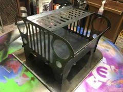 JEEP DXF File Firepit CNC Plasma Laser Waterjet Plotter Router Vector CNC File