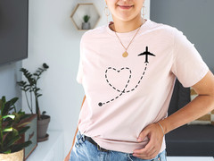 29 Airplane Heart Trail SVG Bundle Flight Path Love Travel PNG Map Pin Cricut EP
