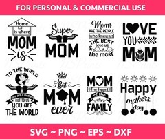 28 Mom Bundle SVG, Mothers Day Svg, Mom Svg, Mom Life Svg, Girl Mom Svg, Mama