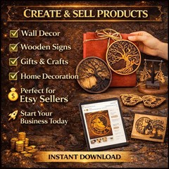 Mystical Laser Cut Files SVG Bundle, 16 Unique Designs, Digital Download