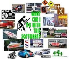 Sign Making & Editing software. SVG Vinyl cutters drivers BETTER vectorisation