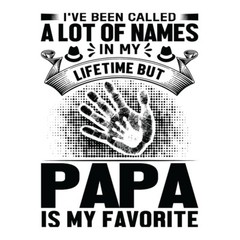 Ai generated papa is my life clipart t shirts high-resolution digital download