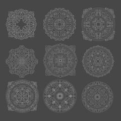 PACK +100 Mandala DXF SVG Ai | Laser Cut & CNC Designs Bundle On USB | CD