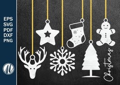 250+ Metal Wall Art SVG Bundle | 3D Laser Cut Files DXF EPS PNG | Glowforge CNC