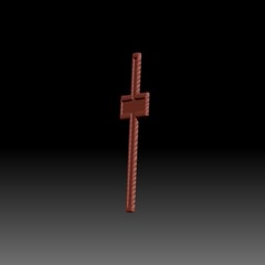 Cross Wood Carving Design – Wood Carving Design – 3D STL CNC File