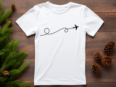 29 Airplane Heart Trail SVG Bundle Flight Path Love Travel PNG Map Pin Cricut EP
