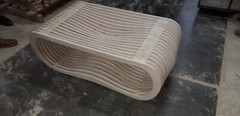 parametric Coffee table cnc cutting autocad & artcam DXF .ART