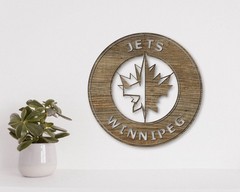 Winnipeg Jets Laser cut vector files dxf, svg, eps. ai, pdf, png