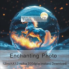 Digital Image Picture Wallpaper Background AI Art Digital Download Horse Clipart