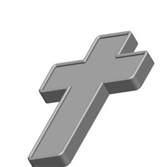 CNC Cross Shape Model – STL File for Laser & CNC Routing