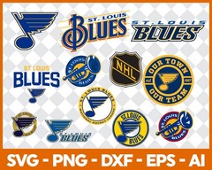 NHL Teams SVG Bundle, Sports Cut Files for Cricut, Silhouette & Laser Cutting