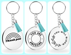 21 Designs Mega Keychain SVG Bundle, Coaster Pattern svg, Round Keychain svg