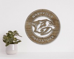 Nashville Predators Laser cut vector files dxf, svg, eps. ai, pdf, png