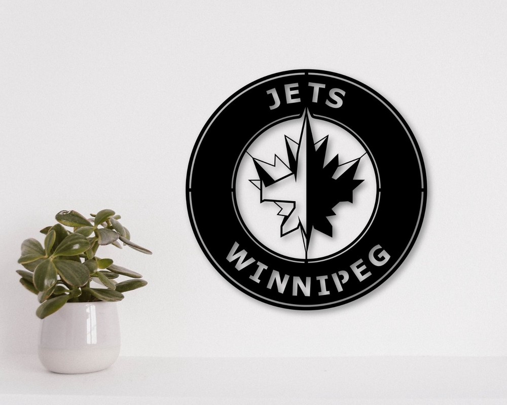 Winnipeg Jets Laser cut vector files dxf, svg, eps. ai, pdf, png
