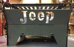 JEEP DXF File Firepit CNC Plasma Laser Waterjet Plotter Router Vector CNC File