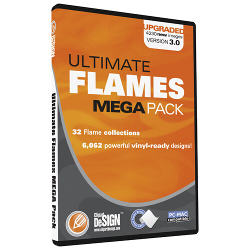 FLAMES CLIPART-VINYL CUTTER PLOTTER IMAGES-EPS VECTOR CLIP ART SIGN GRAPHICS CD