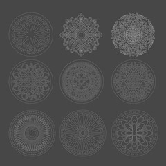 PACK +100 Mandala DXF SVG Ai | Laser Cut & CNC Designs Bundle On USB | CD