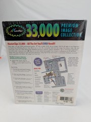 SEALED – Master clips 33,000 premium images pics gifs collection PC software NEW