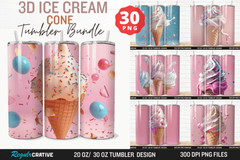 3D Tumbler Wrap Bundle PNG 20oz 30oz Skinny Sublimation , Digital Download