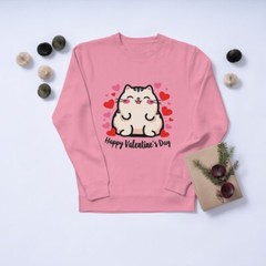 50+ Adorable Valentine’s Day Cat Vector Designs Illustrations Digital Download