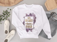 Aim Higher Dream Bigger PNG Clip Art Colorful Sublimation Design Digital