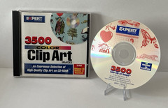 EXPERT Software Vintage 3500 Color Clip Art Images CD-ROM (Windows & Mac)