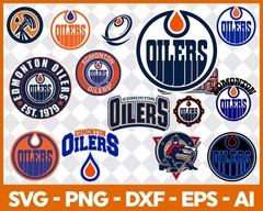 NHL Teams SVG Bundle, Sports Cut Files for Cricut, Silhouette & Laser Cutting