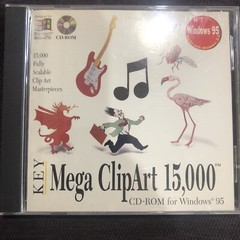 Mega Clipart 15000 Cd Rom God Windows 95