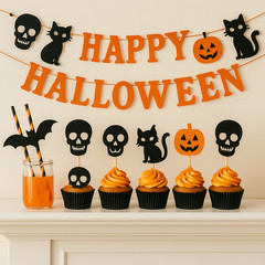 Halloween SVG Bundle – 30 Cut Files for Cricut & Silhouette | Ghosts, Bats, Quot
