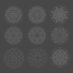 PACK +100 Mandala DXF SVG Ai | Laser Cut & CNC Designs Bundle On USB | CD