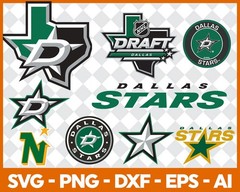 NHL Teams SVG Bundle, Sports Cut Files for Cricut, Silhouette & Laser Cutting
