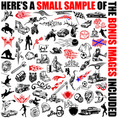 FOOD+DRINKS CLIPART-VINYL CUTTER PLOTTER IMAGES-EPS VECTOR CLIP ART CD