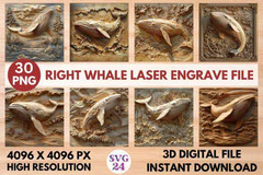 3D Laser Engrave Files Bundle, Engraved Wood Art, Digital Download