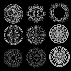 PACK +100 Mandala DXF SVG Ai | Laser Cut & CNC Designs Bundle On USB | CD