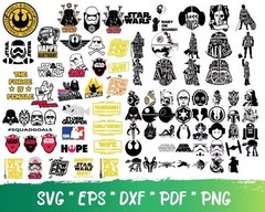 Baby Yoda SVG Bundle – Star Wars Cut Files for Cricut, Silhouette & Laser Cut