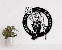Boston Celtics badge laser cut vector files dxf, svg, eps. ai, pdf, png