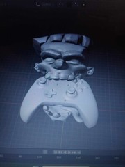 digital 3d print stl files Crazy Head Controller Holder For Xbox/PlayStaion