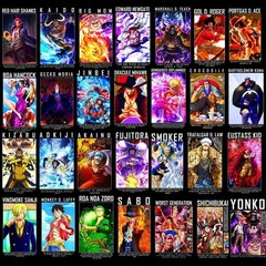 80 One Piece Designs Bundle – Anime Art, High-Quality Digital Files PNG FİLES