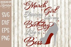 12 Month Set – Stepping into my Birthday SVG DXF PNG Cut File Cricut Silhouette
