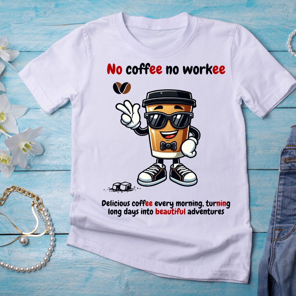 No Coffee No Workee PNG | Funny Coffee Quote SVG | Digital Download for Mugs
