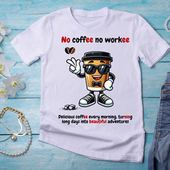 No Coffee No Workee PNG | Funny Coffee Quote SVG | Digital Download for Mugs