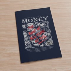 Love of Money The Root of Evil SVG PNG, Bible Verse Quote Printable Design