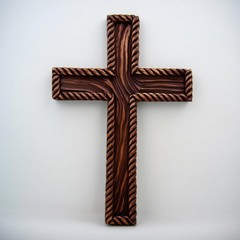 Cross Wood Carving Design – Wood Carving Design – 3D STL CNC File