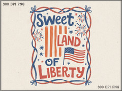 4th of July USA 250th Anniversary PNG Bundle, Digital Download