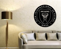 Inter Miami metal Laser Cut file dxf, svg, eps. ai, pdf, png Ready to cut