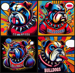 48 Georgia Bulldogs PNG clipart Digital desktop wallpaper shirt transfer art