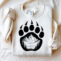 Bear SVG bundle, Grizzly Bear png Bundle, Mountain bear silhouette svg, Cricut