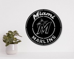 Miami Marlins Laser Cut file dxf, svg, eps. ai, pdf, png Ready to cut