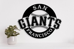 San Francisco Giants cut vector files dxf, svg, eps. ai, pdf, png Ready to cut
