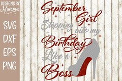 12 Month Set – Stepping into my Birthday SVG DXF PNG Cut File Cricut Silhouette